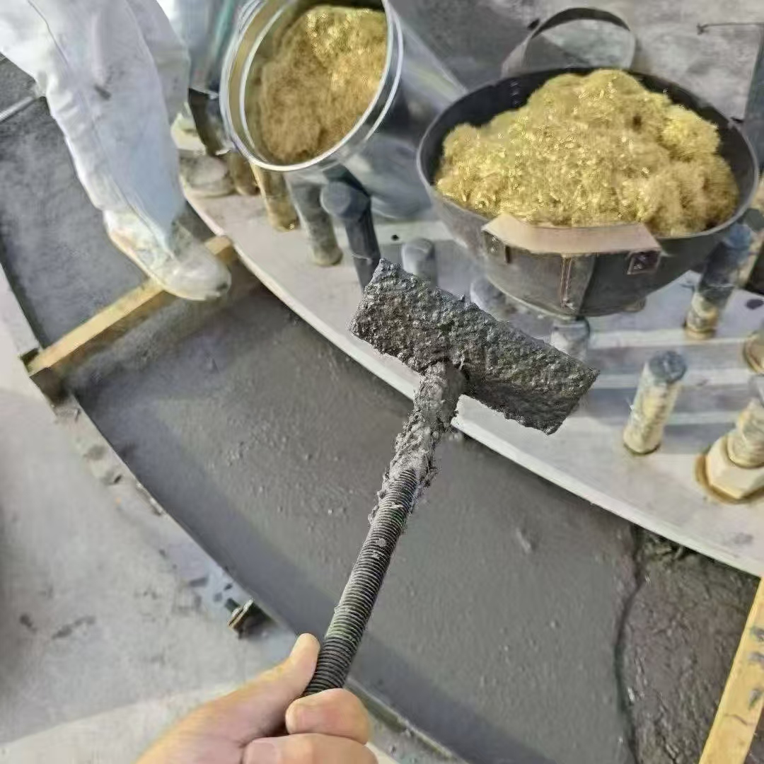 桂林C120钢纤维高强无收灌浆料 轧机压缩机汽轮机发电机锻压设备底座灌浆材料